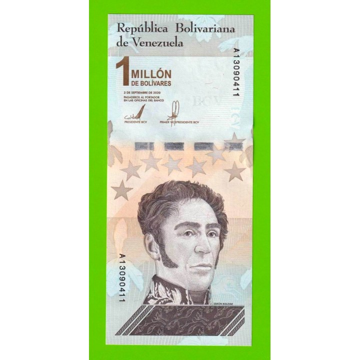 Венесуэла - 1000000 / 1 миллион боливаров - 2020 (A) - UNC!!!