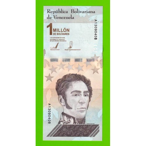 Венесуэла - 1000000 / 1 миллион боливаров - 2020 (A) - UNC!!!