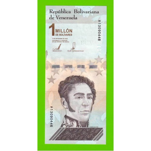 Венесуэла - 1000000 / 1 миллион боливаров - 2020 (A) - UNC!!!