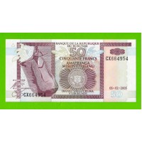 Бурунди - 50 франков - 2005 - UNC!!!