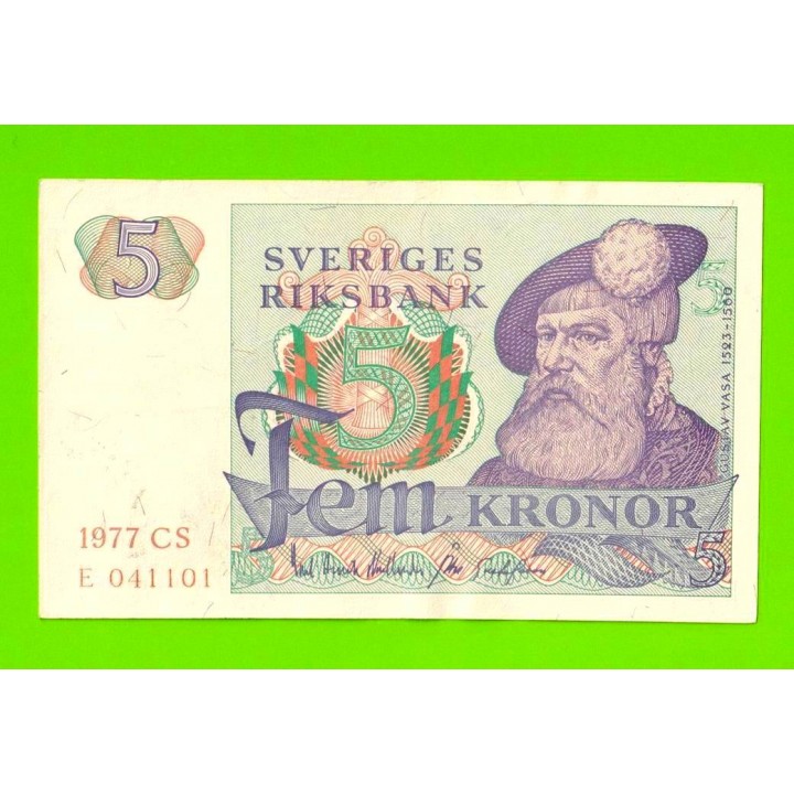 Швеция - 5 крон - 1977