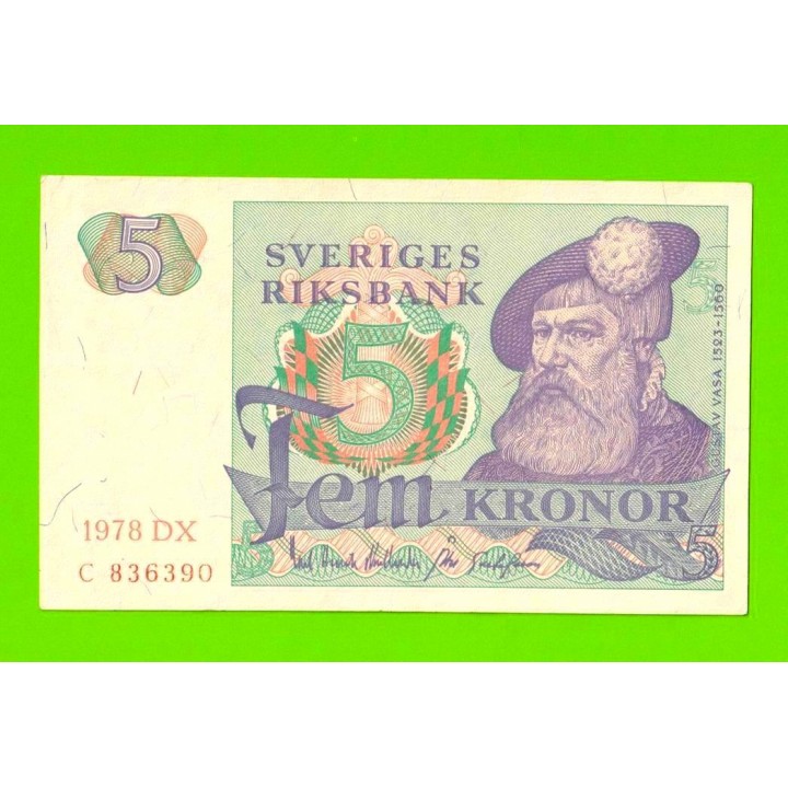Швеция - 5 крон - 1978