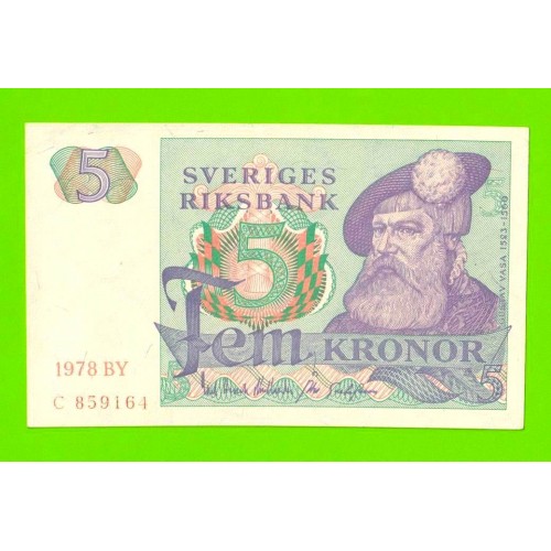 Швеция - 5 крон - 1978