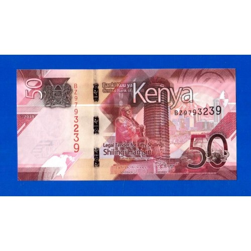 Кения - 50 шиллингов - 2019 - UNC!!!