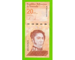 Венесуэла - 20 боливаров - 2021 (A) - aUNC!!!