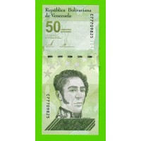 Венесуэла - 50 боливаров - 2021 - UNC!!!