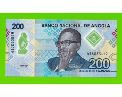 Ангола - 200 кванза - 2020 (B) - Полимер - UNC!!!