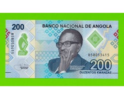 Ангола - 200 кванза - 2020 (B) - Полимер - UNC!!!
