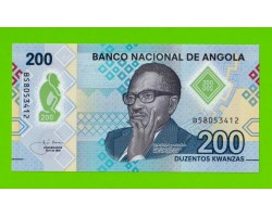 Ангола - 200 кванза - 2020 (B) - Полимер - UNC!!!