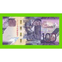 Кения - 100 шиллингов - 2024 - UNC!!!