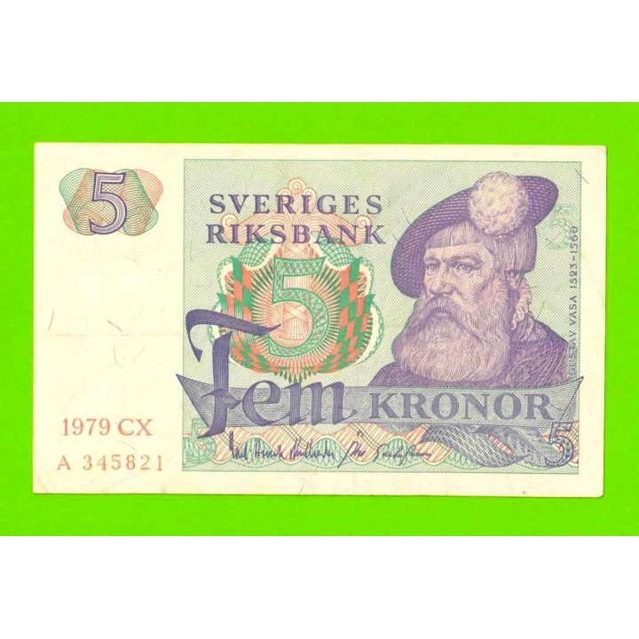 Швеция - 5 крон - 1979