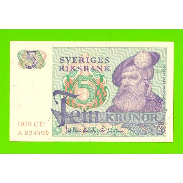Швеция - 5 крон - 1979