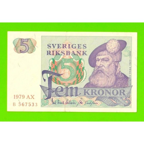 Швеция - 5 крон - 1979