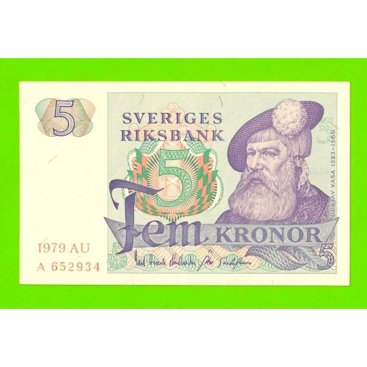 Швеция - 5 крон - 1979