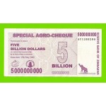 Зимбабве - 5000000000 / 5 миллиардов долларов - 2008 (AC)