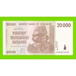 Зимбабве - 20000 долларов - 2008 (AA)