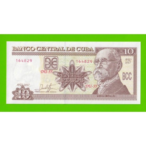 Куба - 10 песо - 2017 - UNC!!!