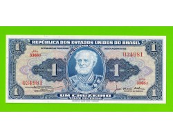 Бразилия - 1 крузейро - 1954 - UNC!!!