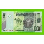 Конго - 1000 франков - 2013 - UNC!!!