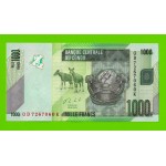 Конго - 1000 франков - 2013 - UNC!!!