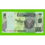 Конго - 1000 франков - 2013 - UNC!!!