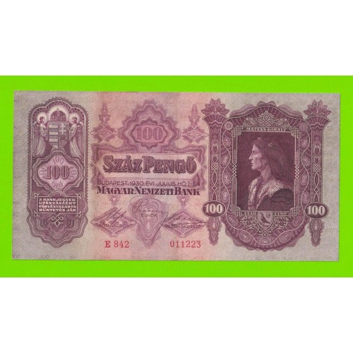 Венгрия - 100 пенго - 1930