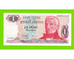 Аргентина - 1 песо - 1983 (B) - aUNC!!!