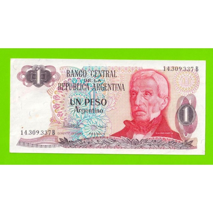 Аргентина - 1 песо - 1983 (B) - aUNC!!!