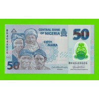 Нигерия - 50 найра - 2022 - полимер - UNC!!!