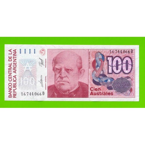 Аргентина - 100 аустралей - 1985 (D) - UNC-!!!