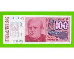 Аргентина - 100 аустралей - 1985 (D) - UNC-!!!