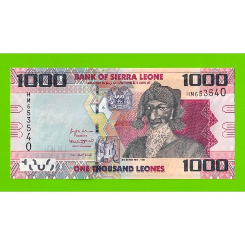 Сьерра-Леоне - 1000 леоне - 2020 (HM) - UNC!!!