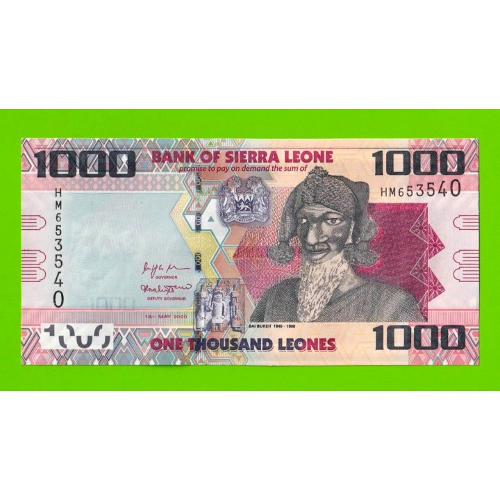 Сьерра-Леоне - 1000 леоне - 2020 (HM) - UNC!!!