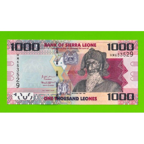 Сьерра-Леоне - 1000 леоне - 2020 (HM) - UNC!!!