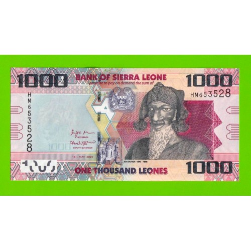 Сьерра-Леоне - 1000 леоне - 2020 (HM) - UNC!!!