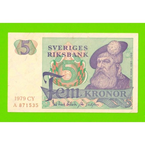 Швеция - 5 крон - 1979