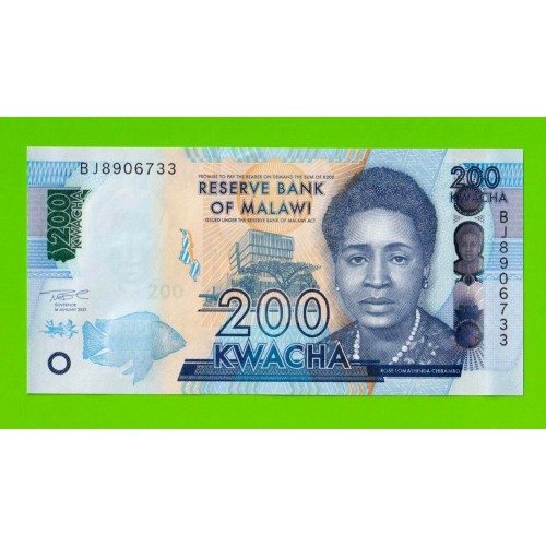 Малави - 200 квач - 2021 - UNC!!!