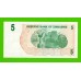 Зимбабве - 5 долларов - 2006 (AA) - UNC!!!