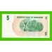 Зимбабве - 5 долларов - 2006 (AA) - UNC!!!