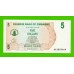 Зимбабве - 5 долларов - 2006 (AA) - UNC!!!