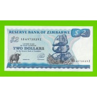 Зимбабве - 2 доллара - 1994 - UNC!!!