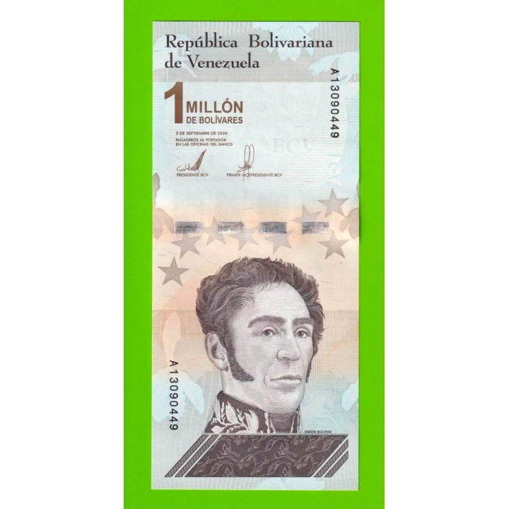 Венесуэла - 1000000 / 1 миллион боливаров - 2020 (A) - UNC!!!