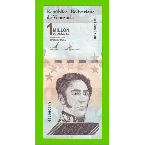 Венесуэла - 1000000 / 1 миллион боливаров - 2020 (A) - UNC!!!