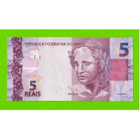 Бразилия - 5 реалов - 2010 - UNC!!!