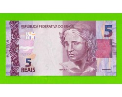 Бразилия - 5 реалов - 2010 - UNC!!!