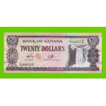 Гайана - 20 долларов - 1996 - UNC!!!