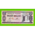 Гайана - 20 долларов - 1996 - UNC!!!