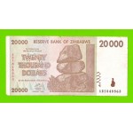 Зимбабве - 20000 долларов - 2008 (AB)