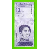 Венесуэла - 10 боливаров - 2021 (B) - UNC!!!