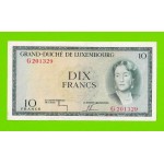 Люксембург - 10 франков - 1954